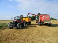 Laverda 225 REV+ Lindner Geotrac 124 + Wielton 10