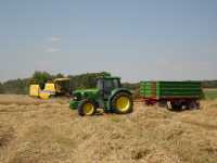 John Deere 6630. + Warfama T-670