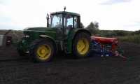 John deere 6610 + rolmako + agromasz