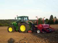 John Deere 6830 & Gaspardo DM3000 + Nina