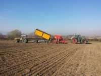 Ursus 1224 + Wielton 14 & Fendt 936 vario + Vaderstad