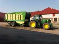 Krone MX 370 GD i John Deere 6630