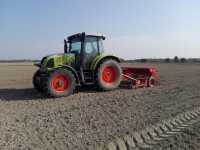 Claas Ares 557&Unia Famarol ECO 350