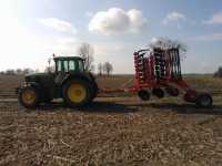 JD 6920S + Grano System Shark 5m